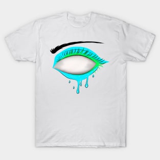 Neon Psychedelic Slime Eye T-Shirt